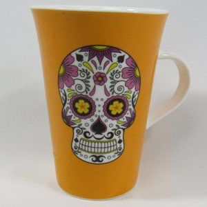 Day of the Dead – Dia Del Muerto Orange Coffee Mug